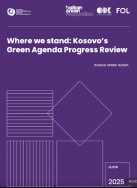 Where we stand: Kosovo’s Green Agenda Progress Review