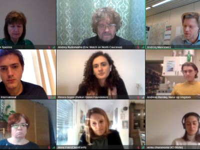 Balkan Green Foundation represents the Western Balkans region at the roundtable on Environmental Human Rights 